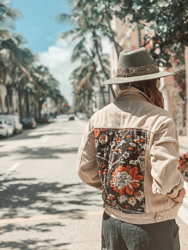Patchwork Chino Jacket - Milou Palm Beach